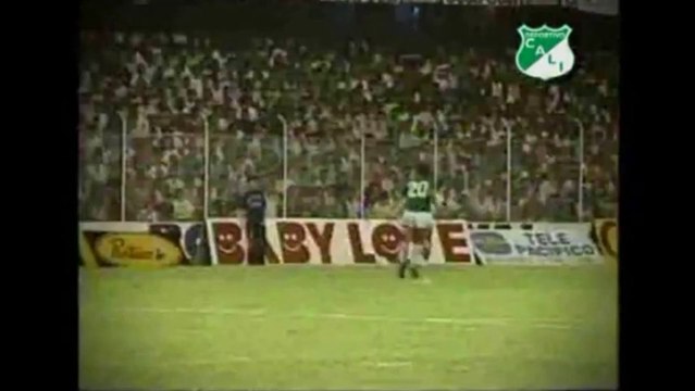 DEPORTIVO CALI 2X0 DEPORTES QUINDÍO ABRIL 3 DE 1991