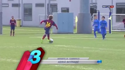 La Masia'da haftanın golleri