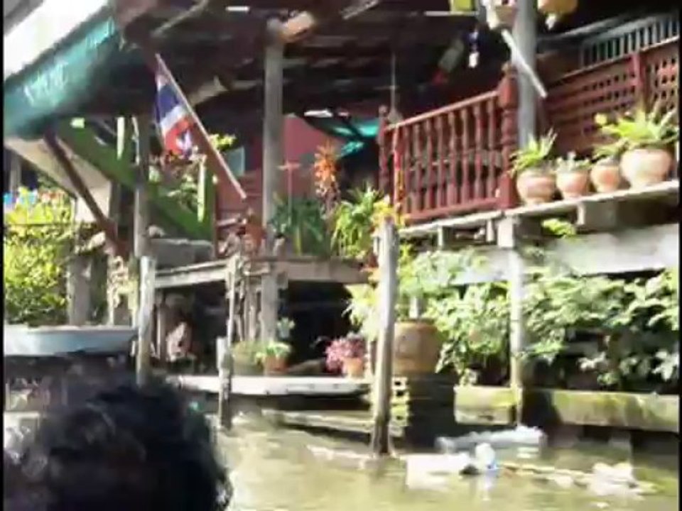 Marché Flottant Thaïlande