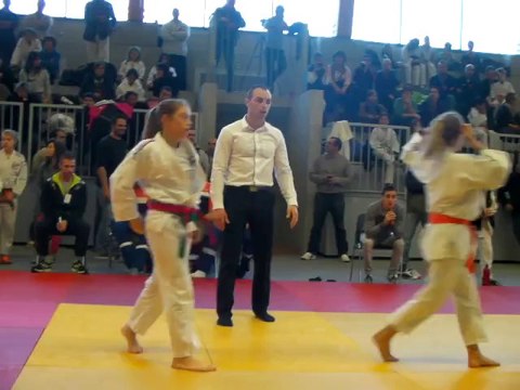 2è tournoi régional de judo de la Ville de Cenon Benjamines Finale -48kg