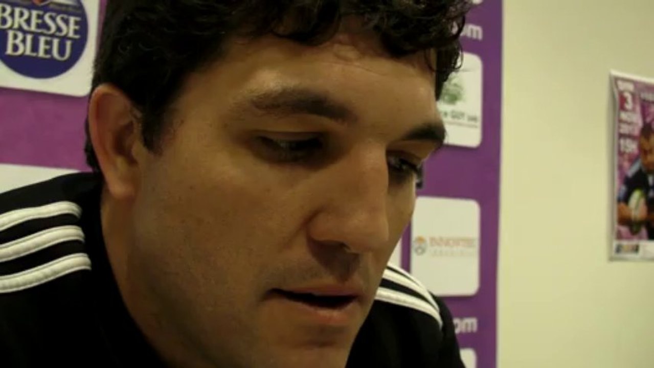 Yoann Boulanger : réaction suite à USB-Agen (rugby)