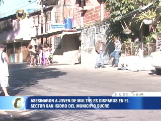 Asesinaron de varios disparos  a joven en la carretera Petare-Guarenas