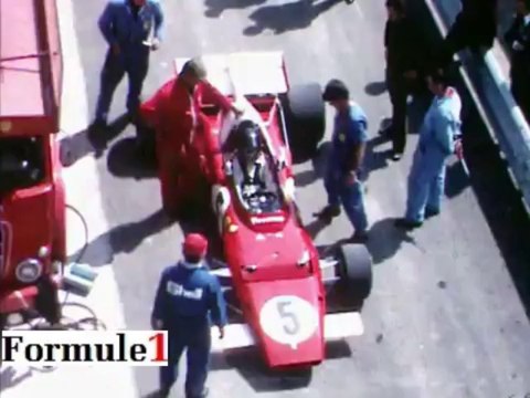 TEST FERRARI F1 WITH JACKY ICKX, VALLELUNGA 1971