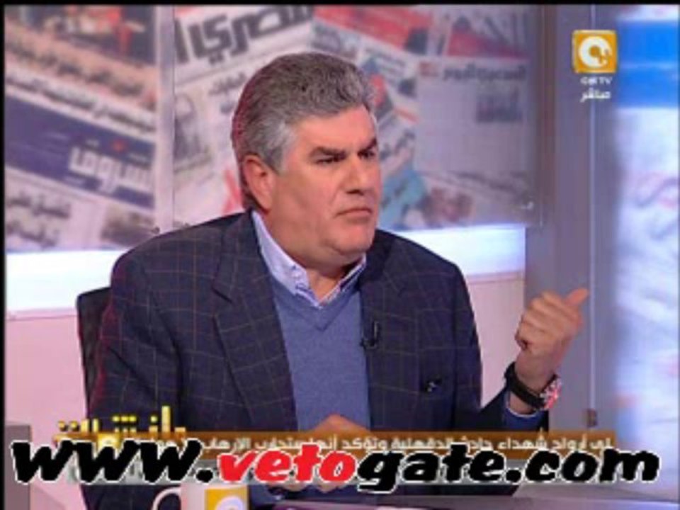 عبد الحكيم عبد الناصر: يجب إعلان الحكومة الحالية "حكومة حرب"