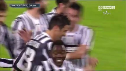 Serie A 2013/14 - 16 | Juventus 4 - 0 Sassuolo | Peluso (2 : 0) | 15.12.2013
