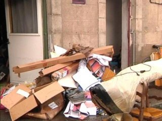 Tempête Dirk: opération nettoyage à Morlaix - 24/12