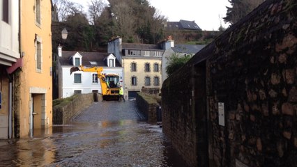 Quimperlé: le constat à chaud du maire ce matin