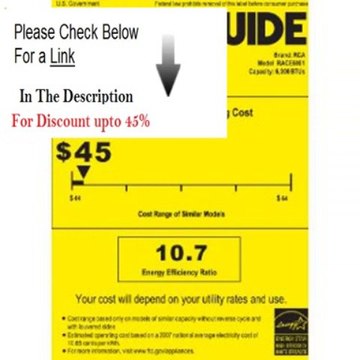 Clearance RCA 6000 BTU Electronic Windor Air Conditioner with Remote Control