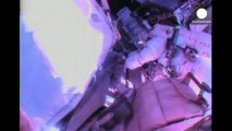 Christmas Eve spacewalk for space station astronauts