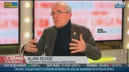 Alain Seugé, président des Banques Alimentaires, dans Le Grand Journal - 24/12 1/4