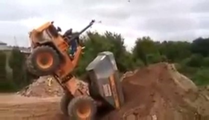 Fail with a Truck... How to unload mud!