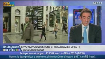 Champs Elysées: pour le meilleur et pour le pire ? dans Les décodeurs de l'éco - 24/12 3/4