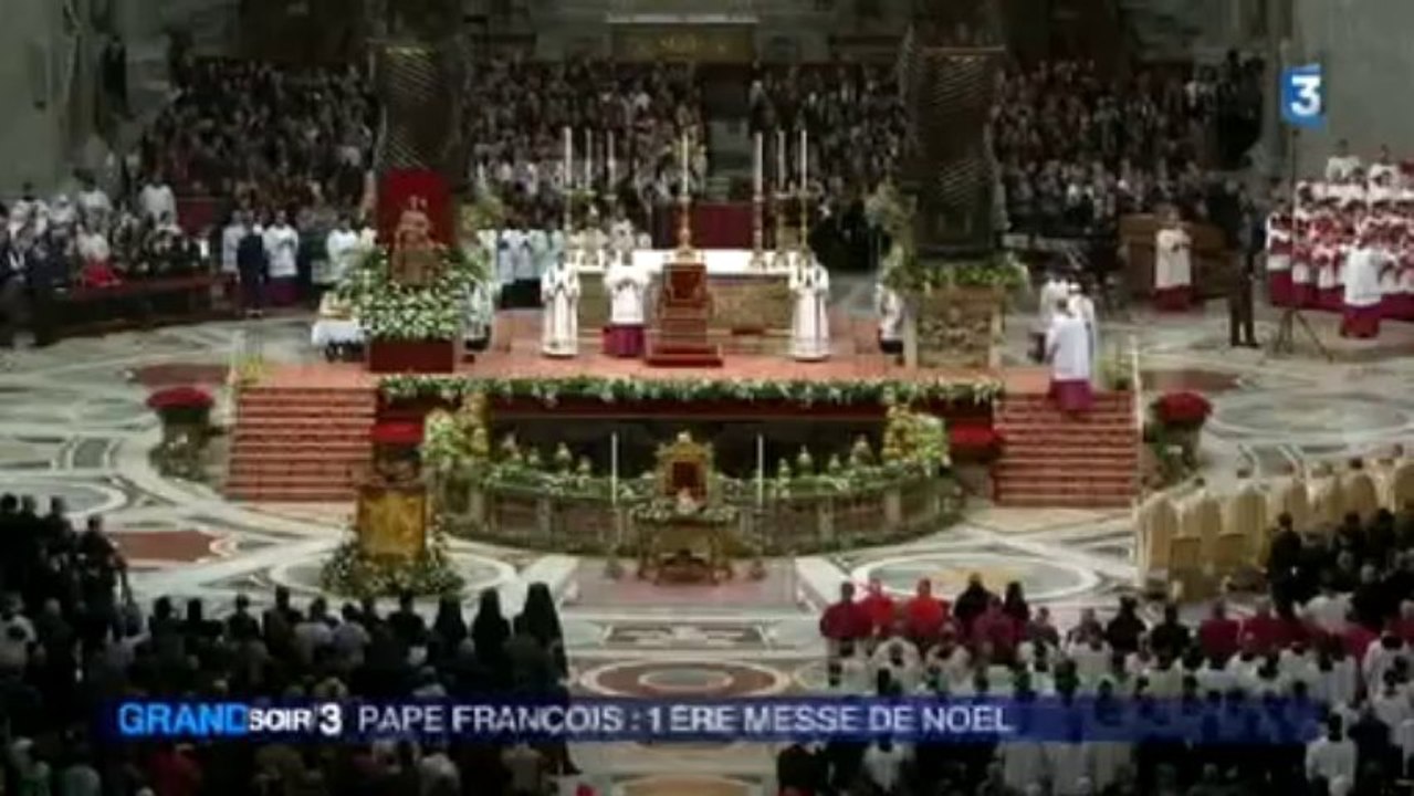 Pape François : première messe de Noël