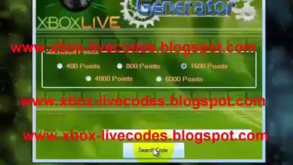 Free Xbox Live Gold Membership Code Generator v3.1