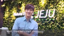 Lee Min Ho at Innisfree Singapore