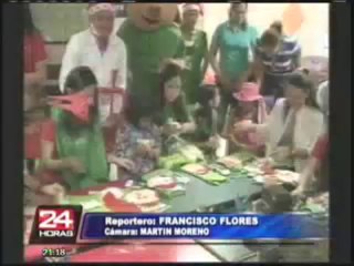 Nadine Heredia visitó a 70 niños y adolescentes con cáncer por Navidad (1/2)