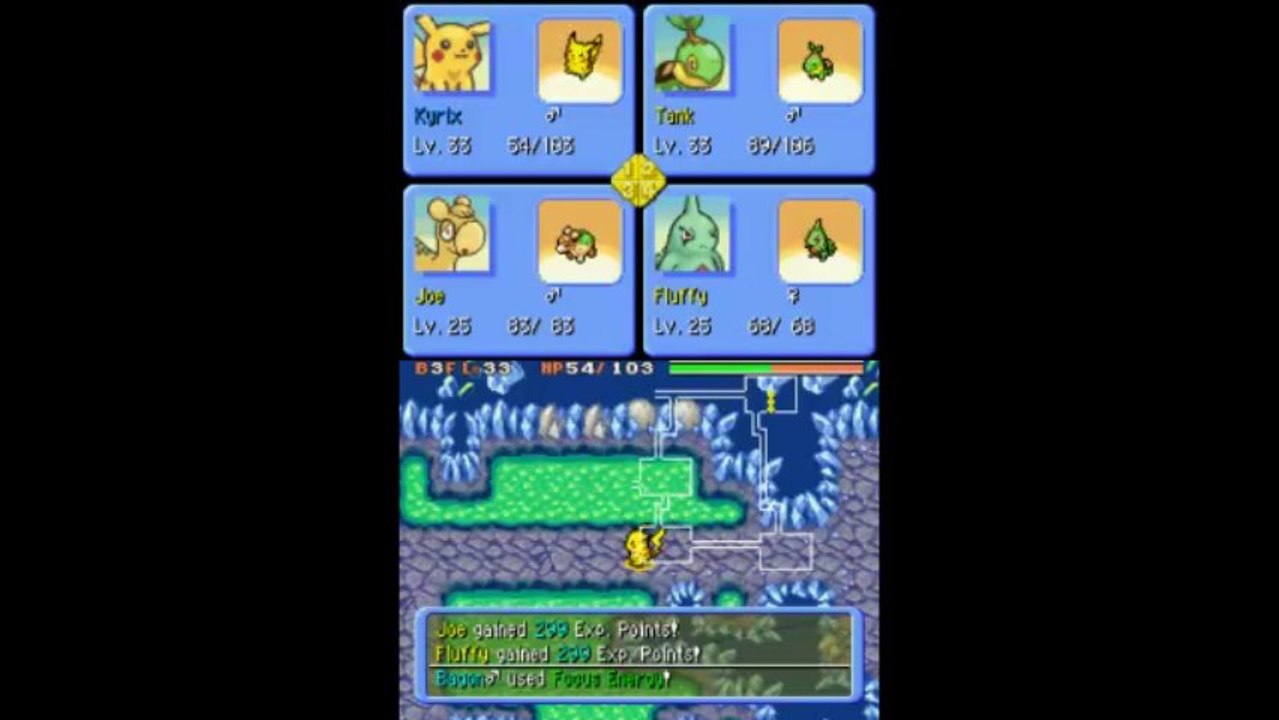 Let's Play Pokemon Mystery Dungeon - Explorers of Darkness (Blind) 19