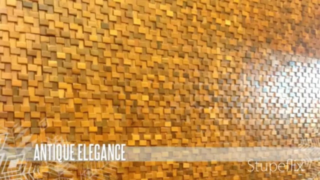 Gạch Ốp Tường Mosaic Gỗ - Độc Đáo Sang Trọng