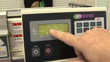 ProSpangle Sequin Transfer Machine - Sending a Design to the Machine Part 2