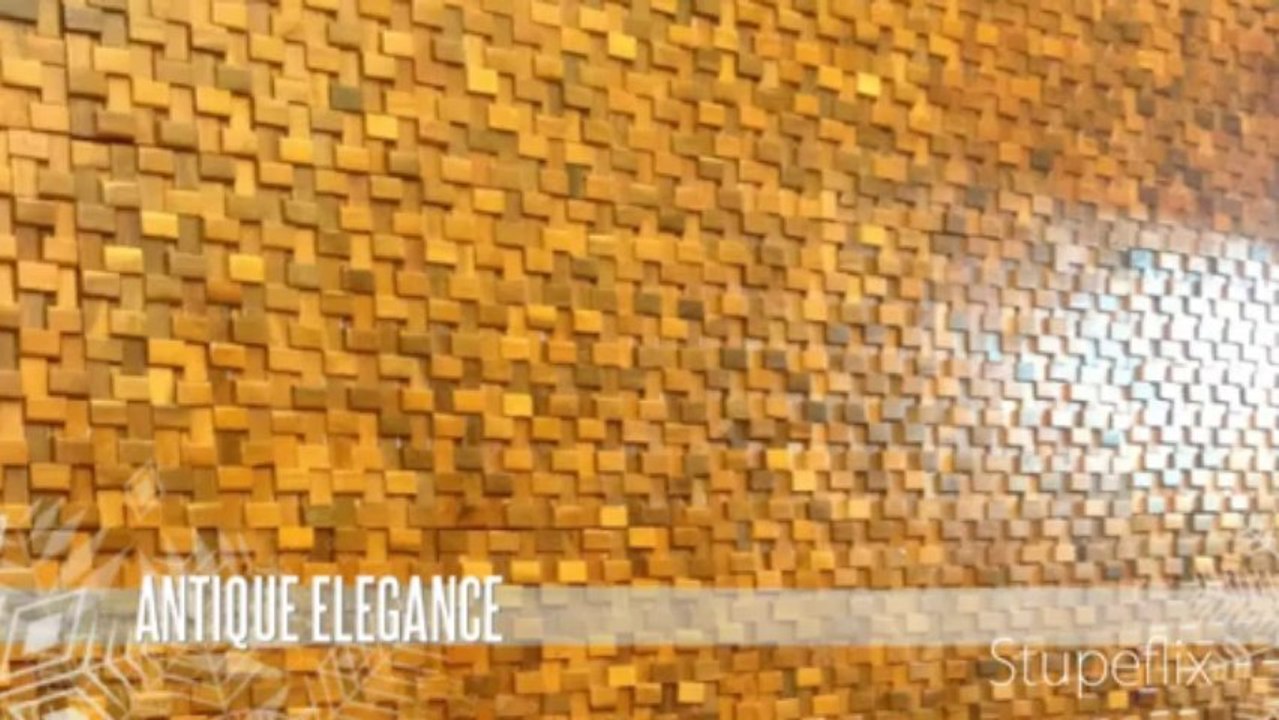 Gạch Mosaic Gỗ Thay Thế Gạch Mosaic Gốm, Mosaic Đá, Mosaic Thủy Tinh Trong Trang Trí Nội Thất