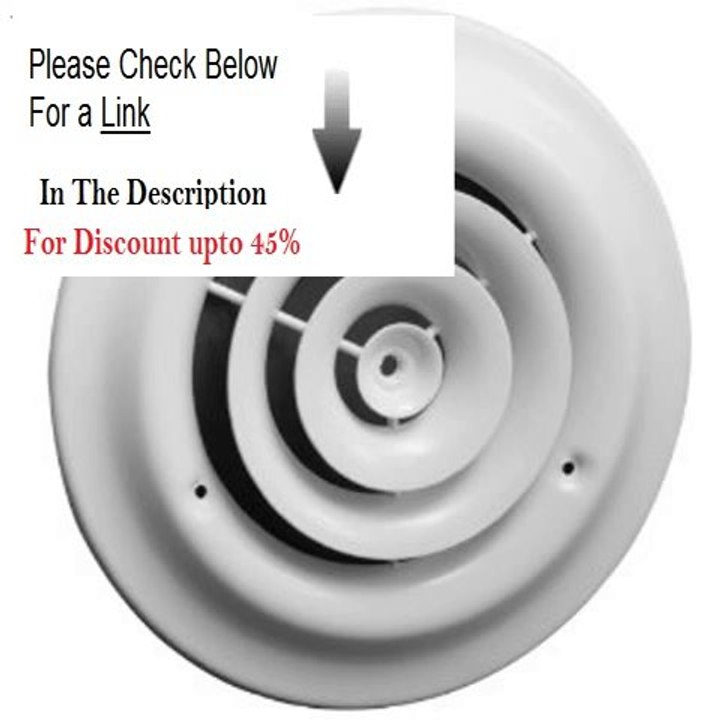 Clearance Hart & Cooley® 16 Series - 10" Round Ceiling Diffuser (# 1610)