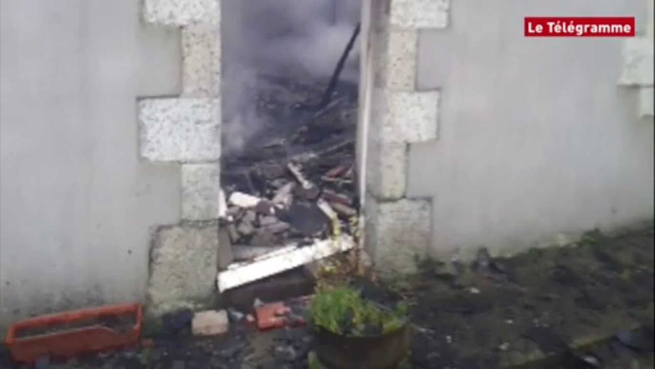 Collorec. Une maison détruite par un incendie