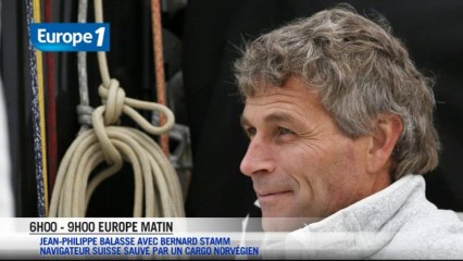 Bernard Stamm : "Ça se termine bien, mais c'était pas loin d'un drame"