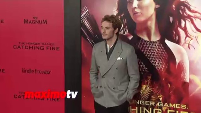 Sam Caflin The Hunger Games: Catching Fire Premiere Red Carpet Arrivals