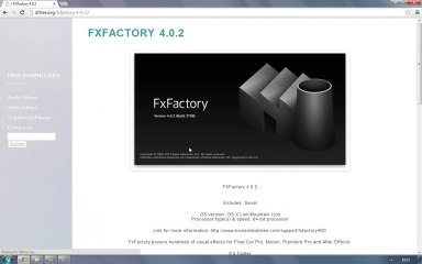 FxFactory 402 Download free no Survey pc, mac