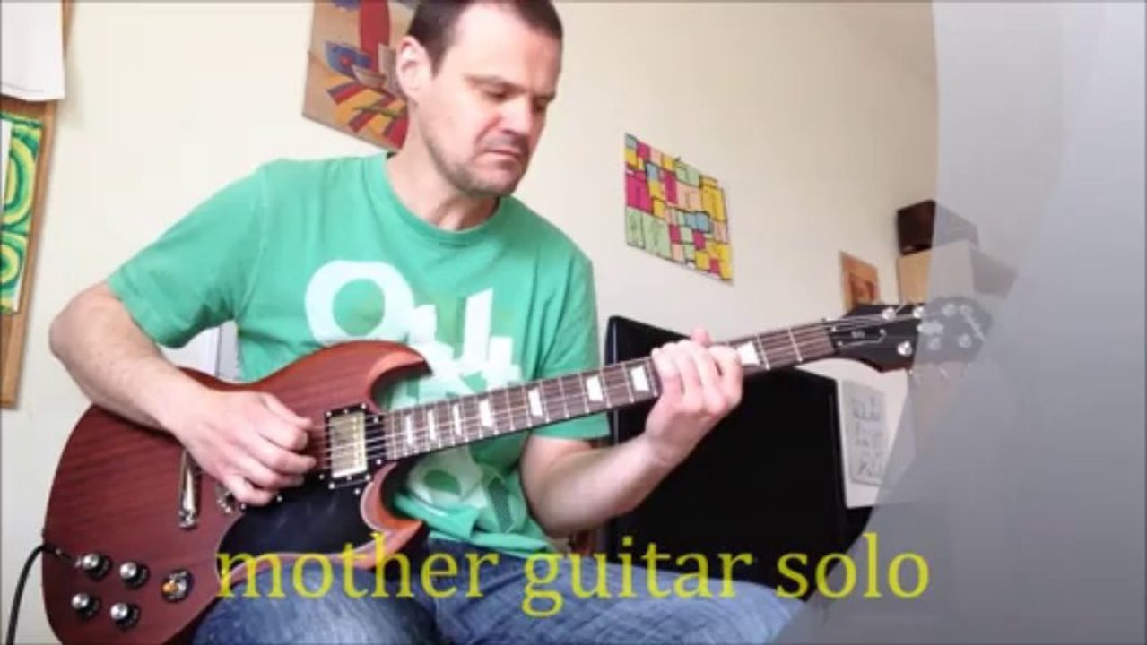 pink floyd mother solo guitar