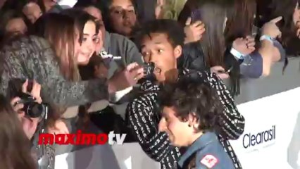 Jaden Smith JUSTIN BIEBER Believe LA Premiere XMAS Release