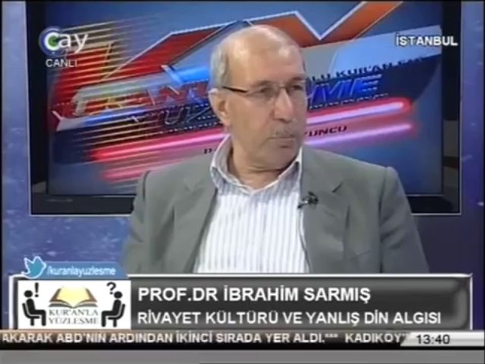 Terlik, kıl öpüp saklamakla din mi olur! [Prof. Dr. İbrahim Sarmış]