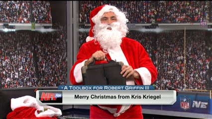 Santa brings gifts for NFC East players in need