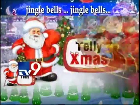 ‘Uttaran’ Fame Meethi(Tina Dutta) Christmas Celebration 2013-TV9