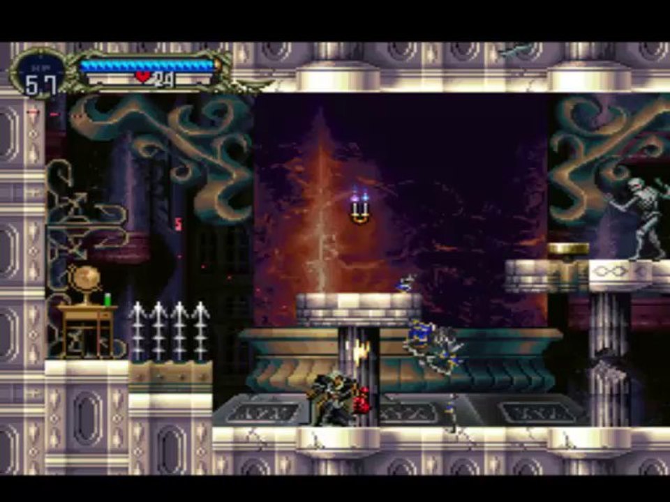 Let's Play Castlevania SotN Challenge 1 Part 2 -  Skorgla und Gaibon