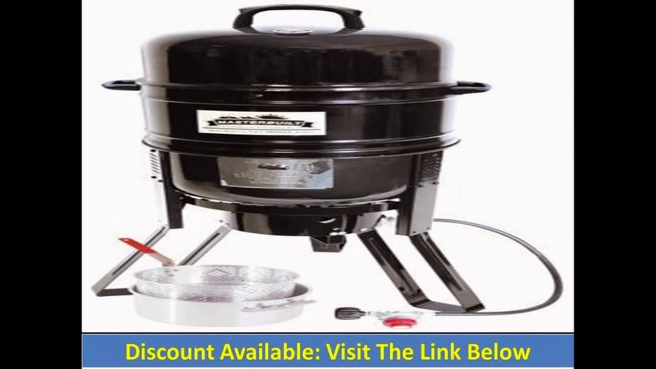 Masterbuilt M7P 7-in-1 Smoker and Grill with Pan and Basket Set