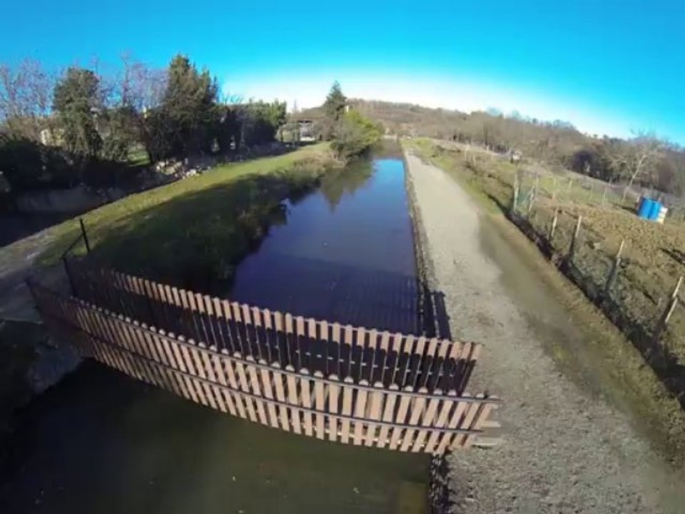 Barran- balade au dessus des douves