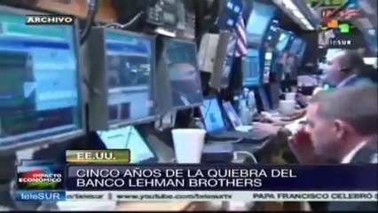 Este 2013 se cumplieron 5 años de la quiebra del Lehman Brothers