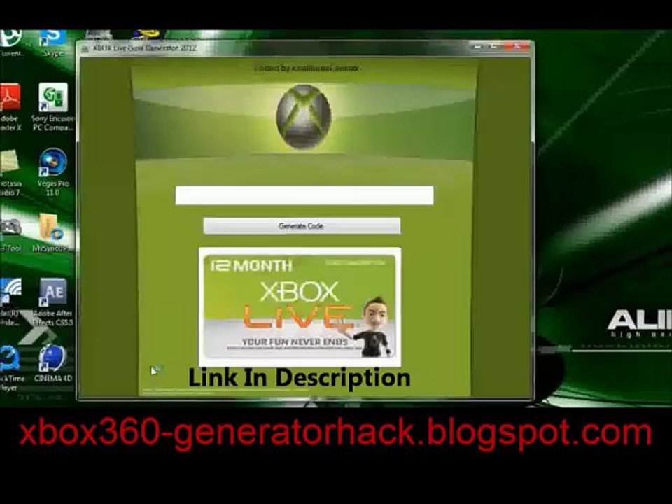 XBOX Live Gold Key Code Generator 2013 NO SURVEYS