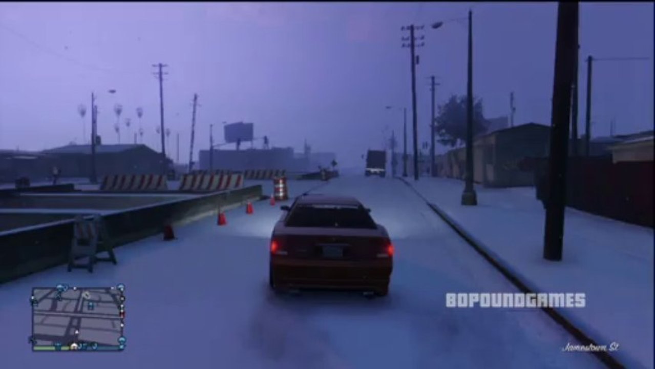 GTA Online Gets a SNOW DAY!