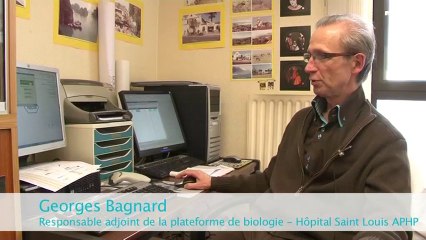 Télébiologie au centre des grands brûles à l'hôpital Saint Louis AP-HP