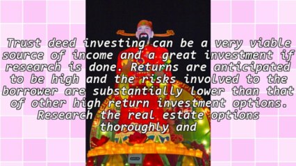 Trust Deed Investing Offers Lucrative Returns