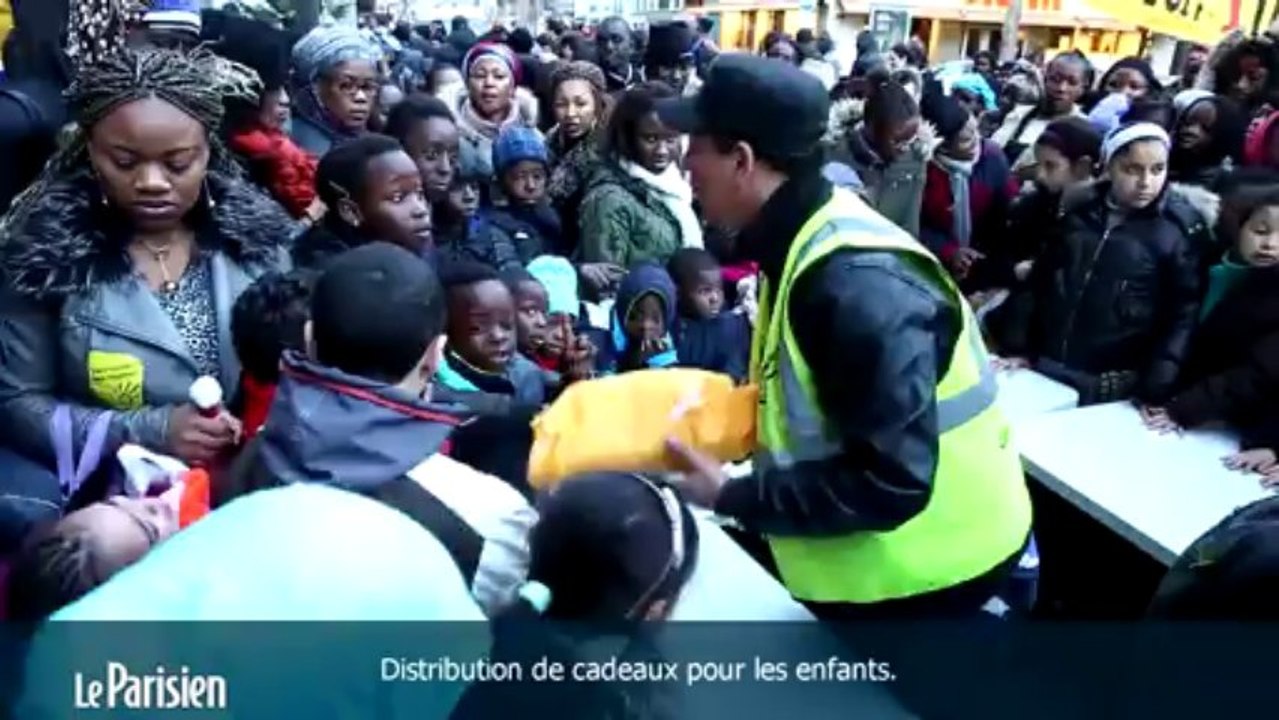 Paris: Les mal logés s'invitent chez Valls pour Noël