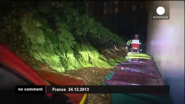 Vents violents et pluie sèment le chaos en Europe de l'ouest