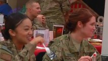 U.S. troops celebrate Christmas in Afghanistan