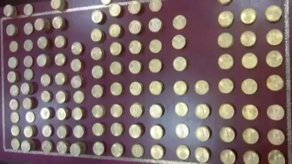 500 pièces d or dans le plafond (Les Riceys)