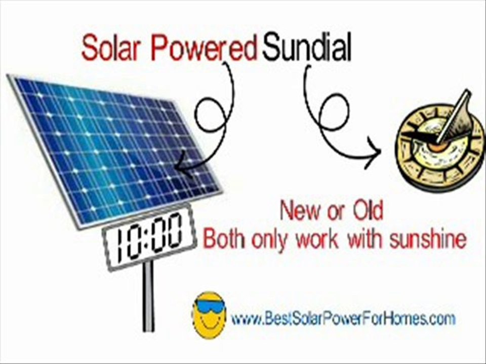 Sundial Best Solar Power for Homes and  Alternative Energy