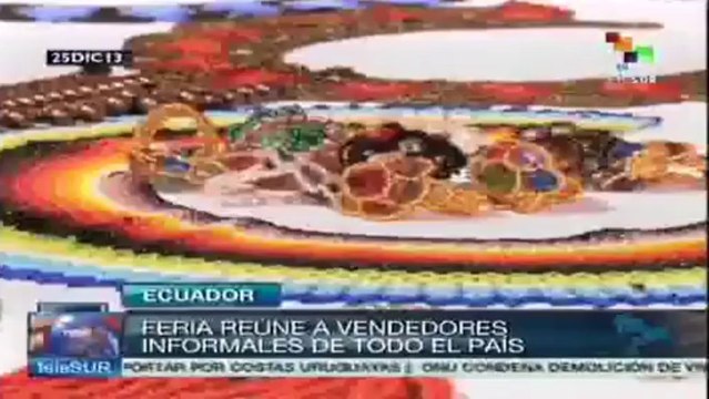 Cuarta Feria Artesanal en Ecuador apoya a microempresarios