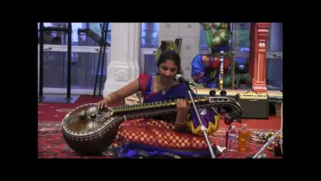 HINDU TEMPLE OF GREATER CHICAGO: EKANTHA SEVA VEENA CONCERT: SRI NITYA PARITI: MAHA GANAPATHIM