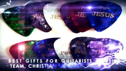 i Pick Jesus Guitar Picks Gift Set